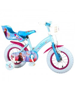E&L Company Детски велосипед с помощни колела Disney Frozen 2, 12 инча