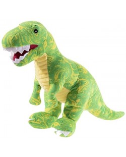 Екологична плюшена играчка Heunec - Зелен динозавър, 43 сm