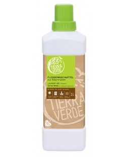 Еко гел за пране от сапунени орехчета Tierra Verde - За вълна, 1 L