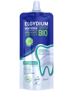 Elgydium Органична паста за чувствителни зъби, 100 ml