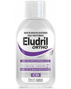 Eludril Ortho Ежедневна ортодонтска вода за уста, 500 ml