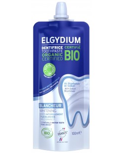 Elgydium Избелваща органична паста за зъби, 100 ml