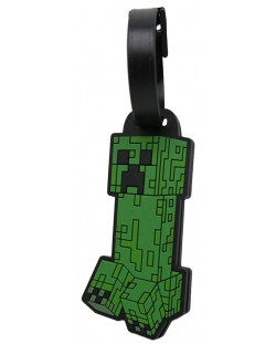 Етикет за багаж Jacob - Minecraft Creeper