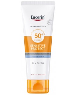 Eucerin Sun Слънцезащитен крем Sensitive Protect, SPF 50+, 50 ml