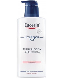 Eucerin UreaRepair Plus Лосион за тяло с 5% урея, с аромат, 400 ml