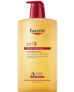 Eucerin pH5 Душ олио за тяло, 1000 ml