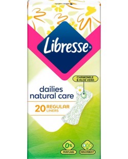 Ежедневни превръзки Libresse - Natural Care, 20 броя