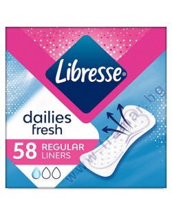 Ежедневни превръзки Libresse - Normal, 58 броя