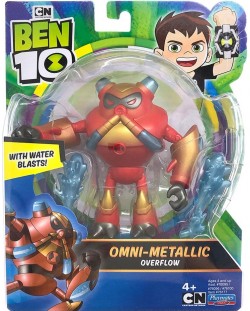 Фигурка Playmates Ben 10 - Omni-Metallic Overflow, базова