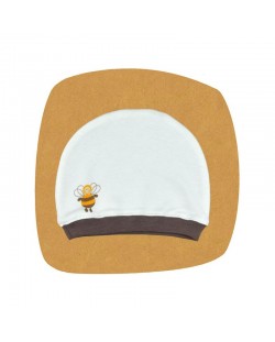 For Babies Бебешка шапка с картинка - Пчеличка размер 0-3 месеца