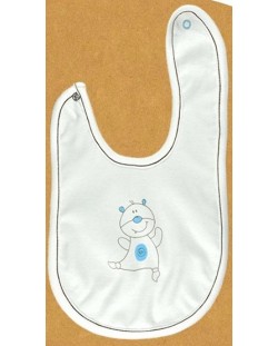 Бебешки лигавник с копче For Babies - Коте