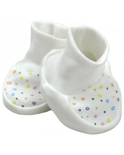 Бебешки обувки For Babies - Шарени точици, 0+ месеца