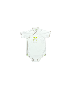 For Babies Боди камизолка с къс ръкав - Мишле размер 3-6 месеца
