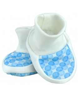 Бебешки обувки For Babies - Сини, 0+ месеца
