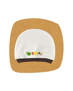 For Babies Бебешка шапка с картинка - Tuesday размер 0-3 месеца