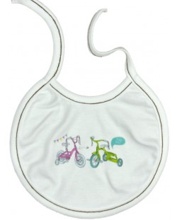 Бебешки лигавник с връзки For Babies - Bikes