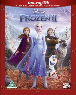 Frozen 2, 3D +2D (Blu-Ray)
