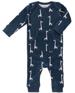 Бебешка цяла пижама Fresk - Giraf, 6-12 месеца
