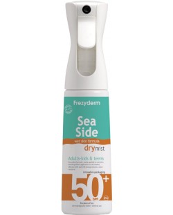 FrezyDerm Слънцезащитен мист Sea Side Dry, SPF 50+, 300 ml