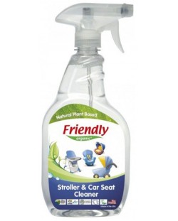 Препарат за почистване на детски колички и столчета Friendly Organic - 650 ml