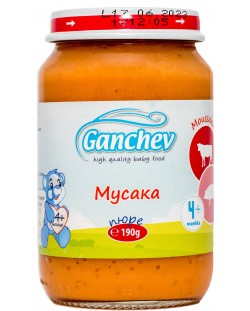 Пюре Ganchev - Мусака, 190 g