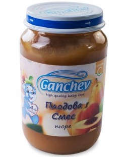 Пюре Ganchev - Плодова смес, 190 g