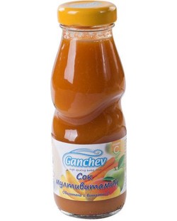 Сок Ganchev - Мултивитамин, 250 ml