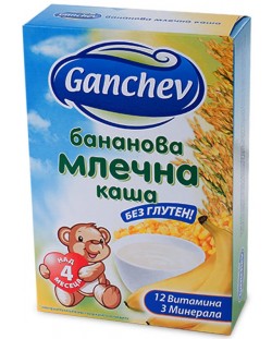 Млечна каша Ganchev - Бананова, 200 g