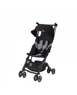 GB Детска количка Pockit+ All-Terrain Velvet black 619000215