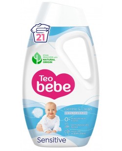 Гел за пране Teo Bebe Gentle & Clean - Sensitive, 21 пранета, 0.945 l
