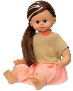 Говореща кукла Micki Pippi Skrallan - С тъмна коса, 45 cm