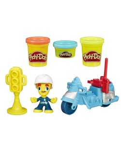 Творчески комплект Play-Doh Town - Мини превозно средство