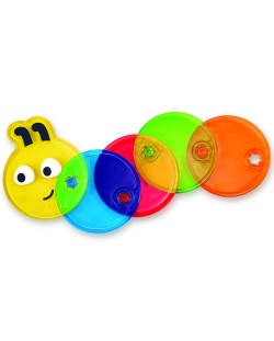 Игрален комплект Hape - Цветна гъсеница
