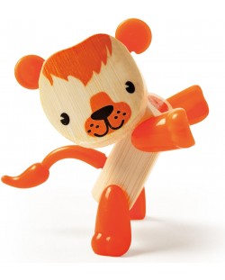 Детска играчка от бамбук Hape - Мини животинка Лъв
