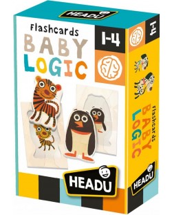 Образователни флаш карти Headu - Бебешка логика