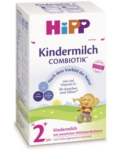 Хипоалергенно преходно мляко Hipp - Combiotic 2+, 600 g