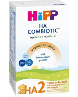 Хипоалергенно преходно мляко Hipp - Combiotic HA2, 350 g