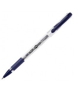 Химикалка с гелово мастило BIC - Gel-ocity Stic, 0.5 mm, синя