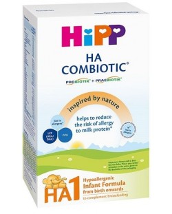 Хипоалергенно преходно мляко Hipp - Combiotic  HA1, 350 g