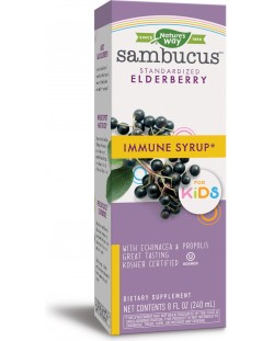 Sambucus Immune Syrup for Kids, 240 ml, Nature's Way