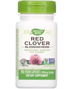 Red Clover, 400 mg, 100 капсули, Nature’s Way