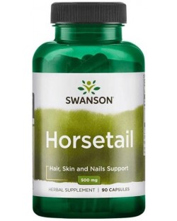 Horsetail, 500 mg, 90 капсули, Swanson