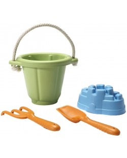 Игрален комплект за пясък Green Toys, зелен
