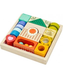 Игрален комплект Classic World - Цветни блокчета