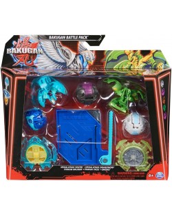 Игрален комплект Bakugan - Special Attack Ventri, Dragonoid, Titanium Bruiser, Titanium Trox, Smoke