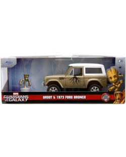 Игрален комплект Jada Toys - Груут с 1973 Ford Bronco, 1:32