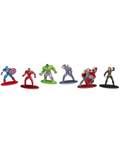Игрален комплект Jada Toys - Фигури Marvel Avengers