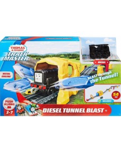 Игрален комплект Mattel - Влакчето Томас и тунеленият взрив