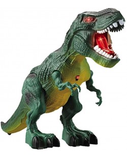 Играчка Ocie - Ходещ динозавър, с двe мини фигури