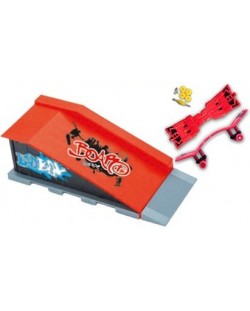 Игрален комплект Chippo Toys Skatepark - Рампа с два скейтборда, Вид 6 